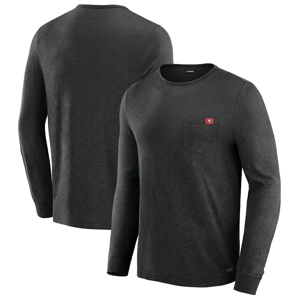 San Francisco 49ers J. Palmer In-The-Pocket Long Sleeve T-Shirt | NFL Outlet
