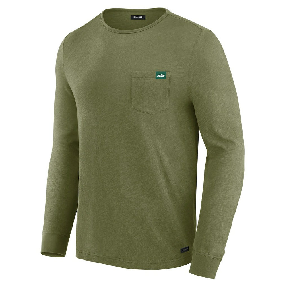 New York Jets J. Palmer In-The-Pocket Long Sleeve T-Shirt | NFL Online