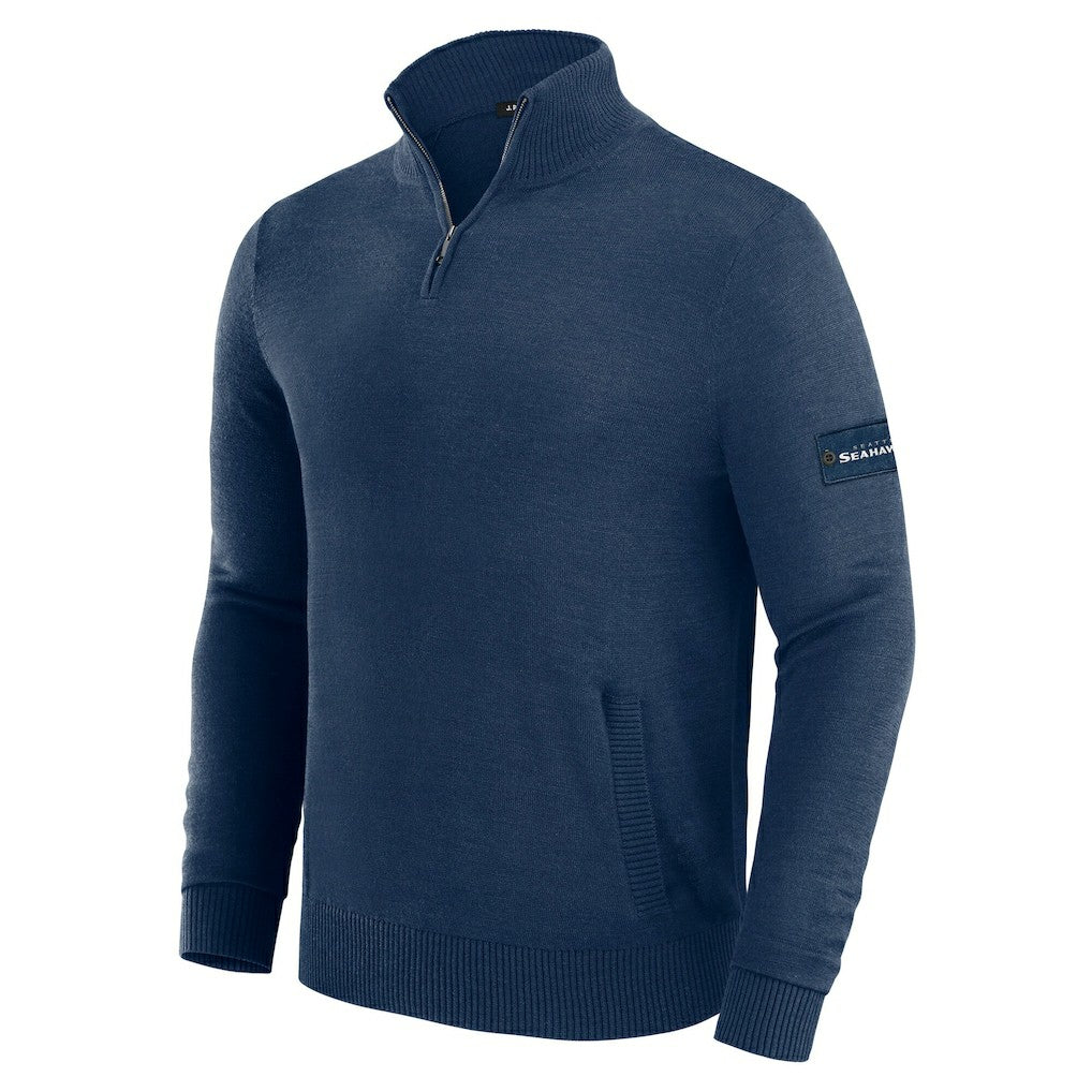 Seattle Seahawks J. Palmer Franchise Quarter-Zip Sweater | NFL US
