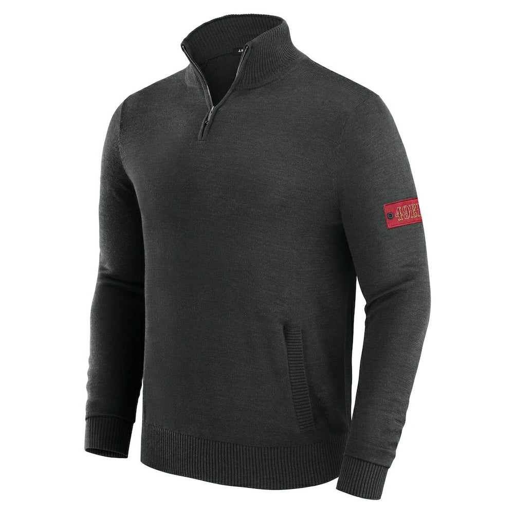 San Francisco 49ers J. Palmer Franchise Quarter-Zip Sweater | NFL New