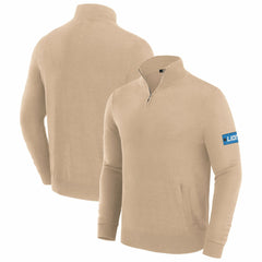 Detroit Lions J. Palmer Franchise Quarter-Zip Sweater | NFL Sale