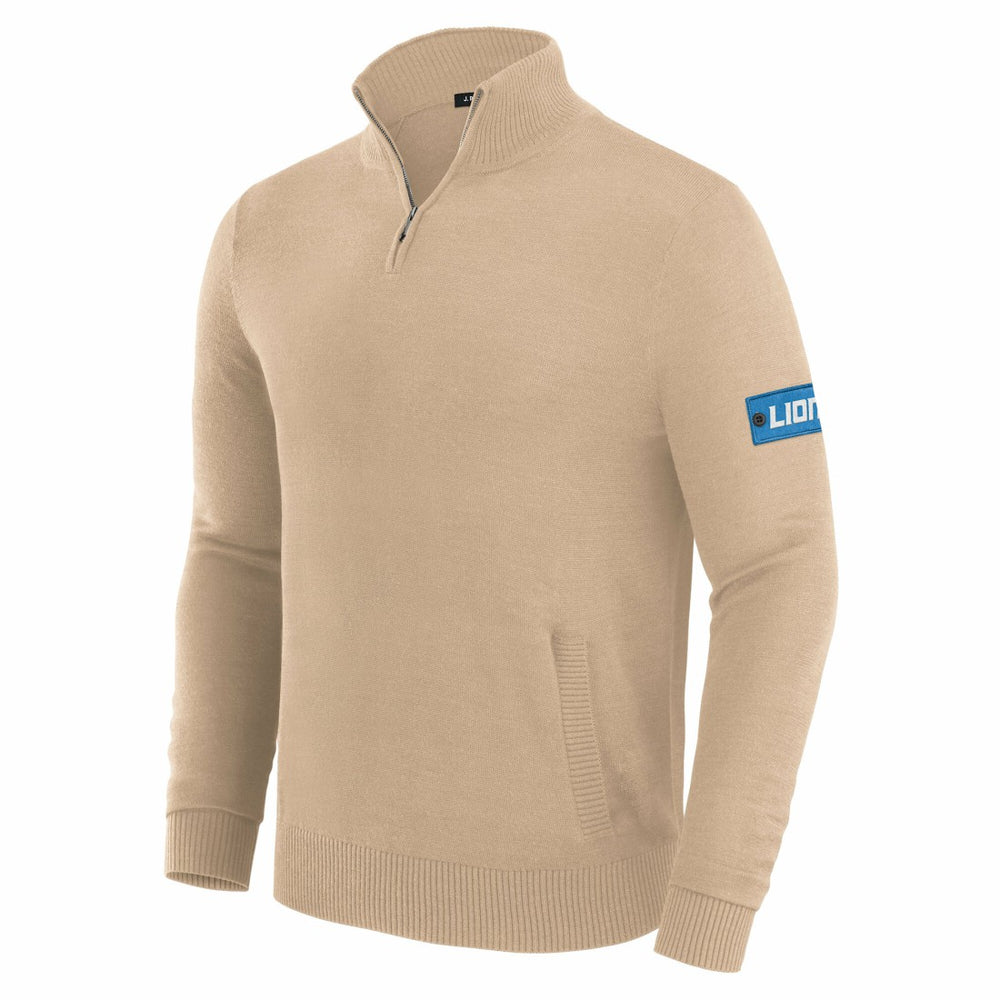Detroit Lions J. Palmer Franchise Quarter-Zip Sweater | NFL Sale
