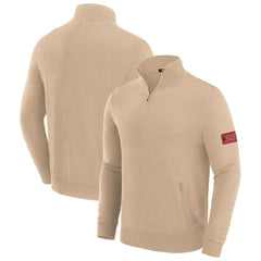 San Francisco 49ers J. Palmer Franchise Quarter-Zip Sweater | NFL New
