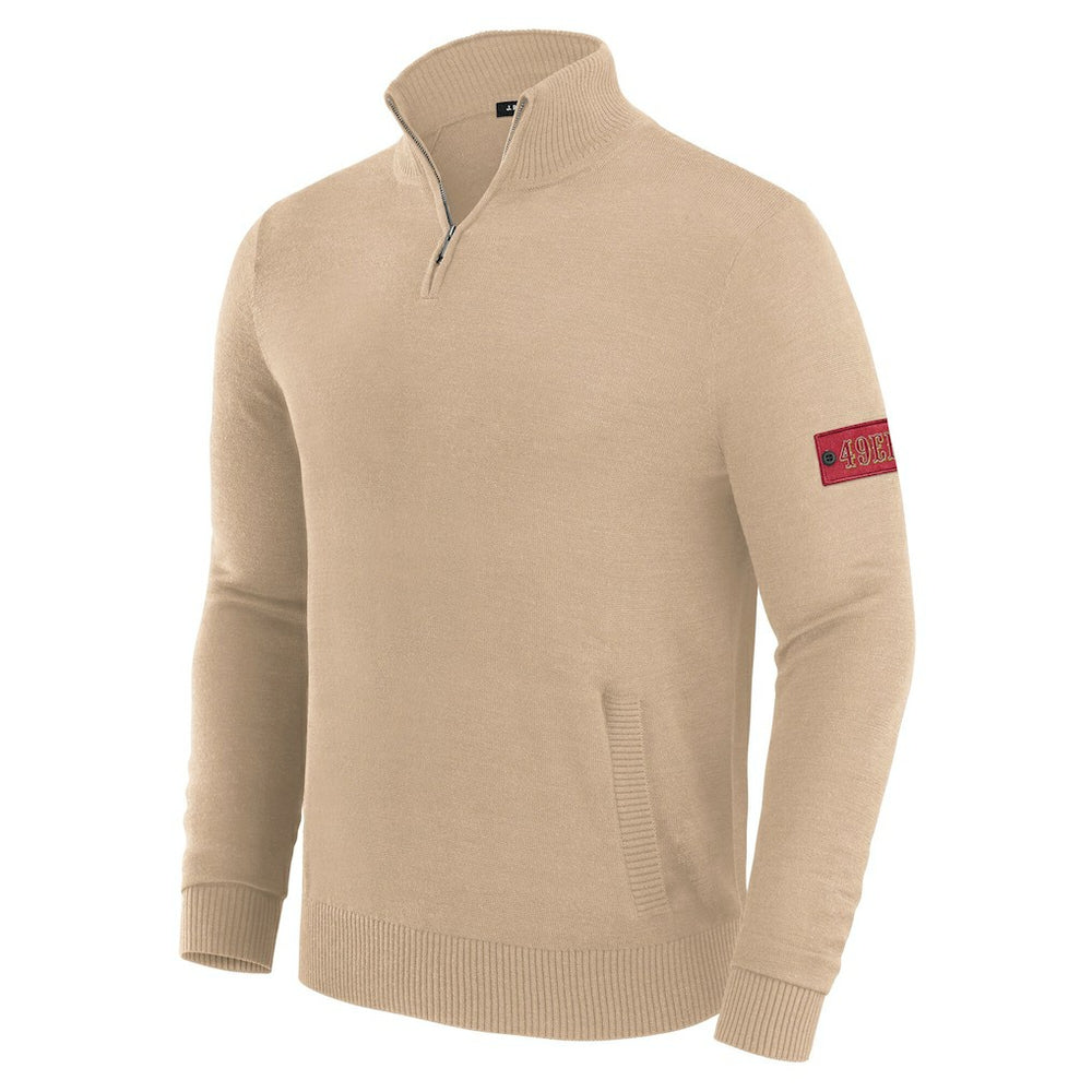 San Francisco 49ers J. Palmer Franchise Quarter-Zip Sweater | NFL New