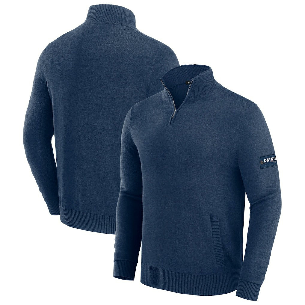 New England Patriots J. Palmer Franchise Quarter-Zip Sweater | NFL Near me
