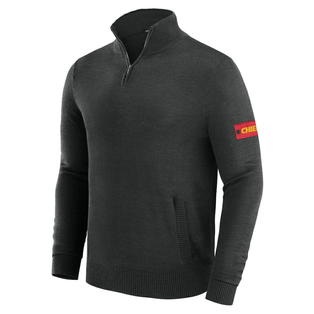 Kansas City Chiefs J. Palmer Franchise Quarter-Zip Sweater | NFL Online