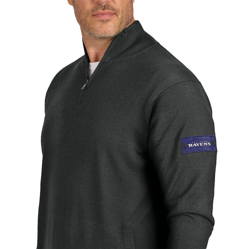 Baltimore Ravens J. Palmer Franchise Quarter-Zip Sweater | NFL Discount