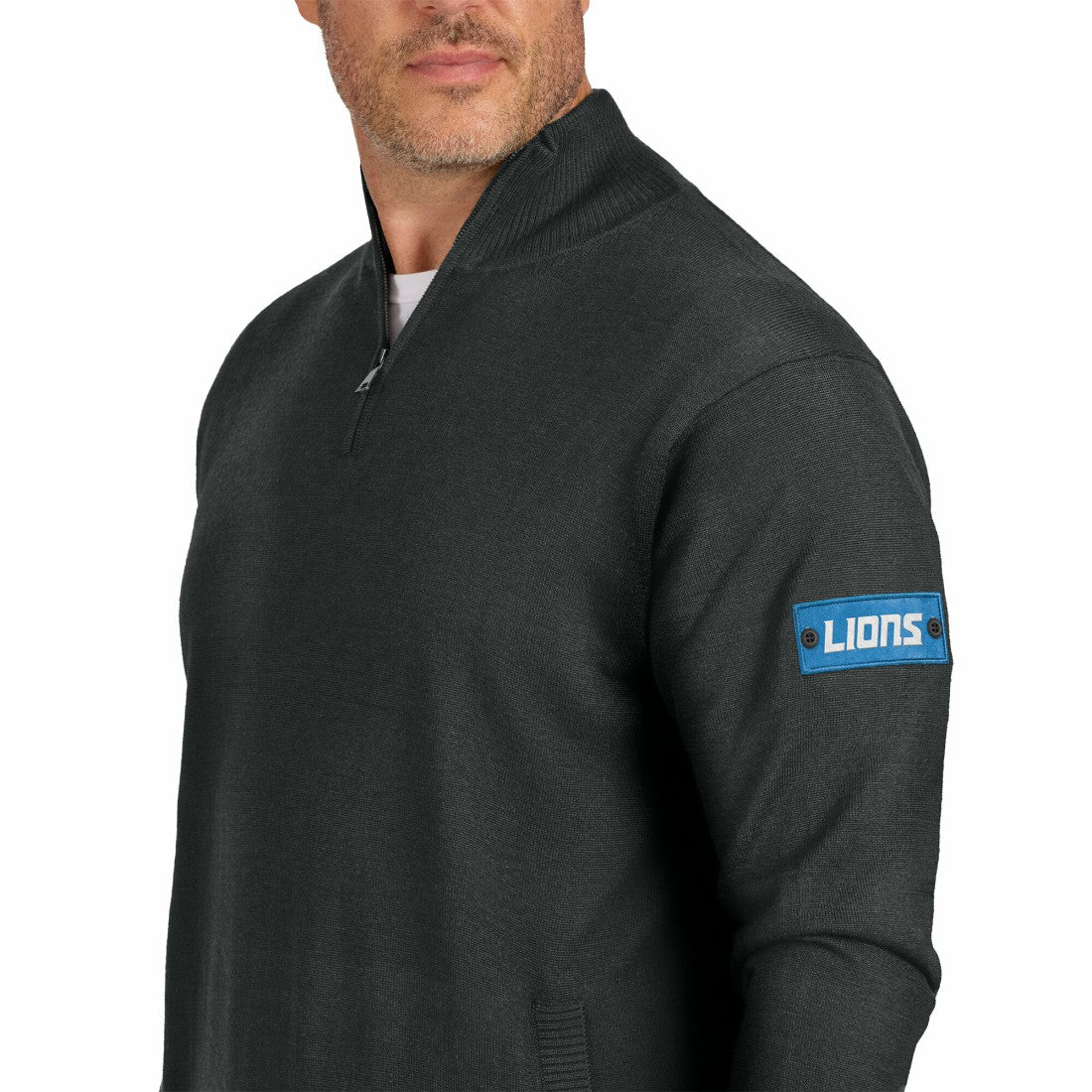 Detroit Lions J. Palmer Franchise Quarter-Zip Sweater | NFL Near me
