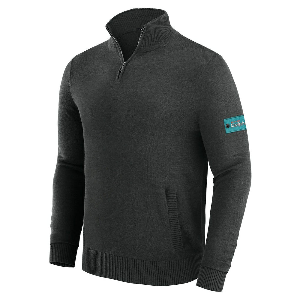 Miami Dolphins J. Palmer Franchise Quarter-Zip Sweater | NFL US