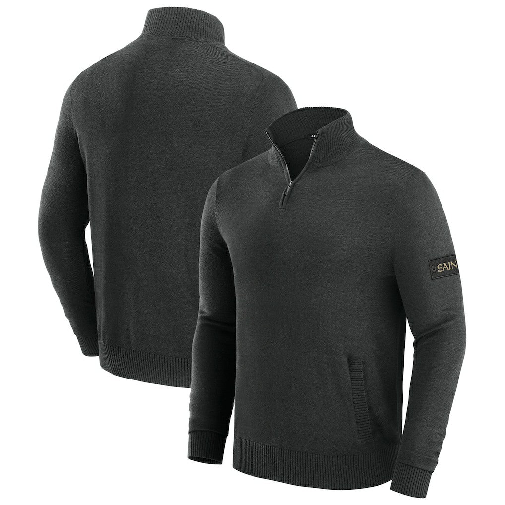 New Orleans Saints J. Palmer Franchise Quarter-Zip Sweater | NFL Hot