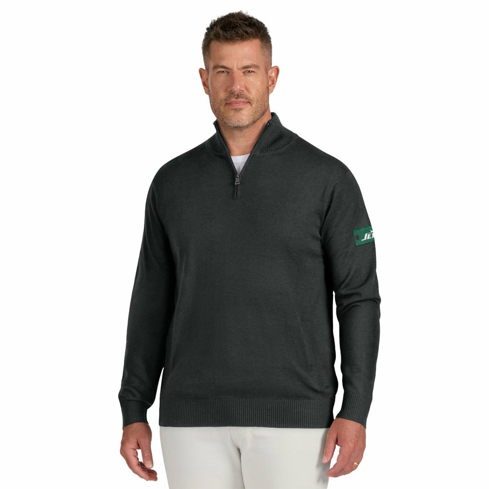 New York Jets J. Palmer Franchise Quarter-Zip Sweater | NFL Sale