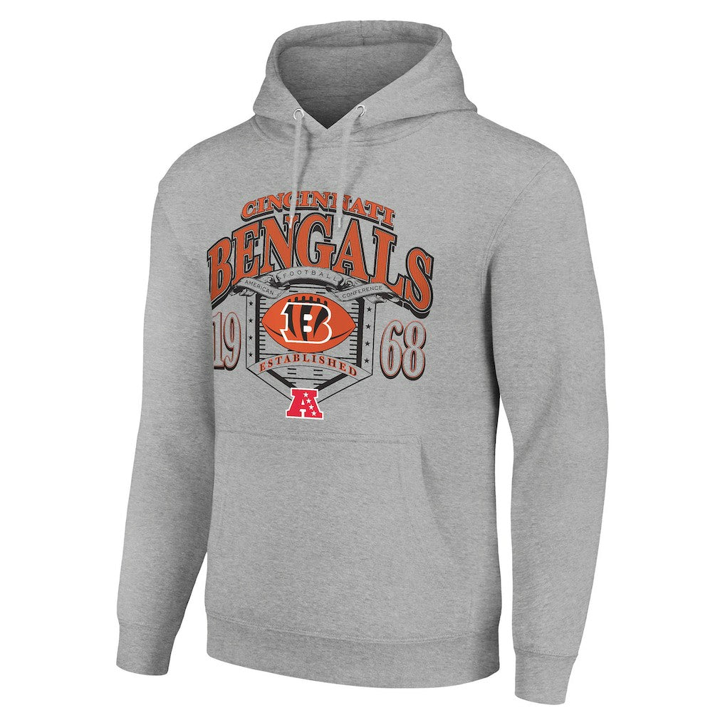 Cincinnati Bengals Starter 80s Retro Pullover Hoodie | NFL Hot
