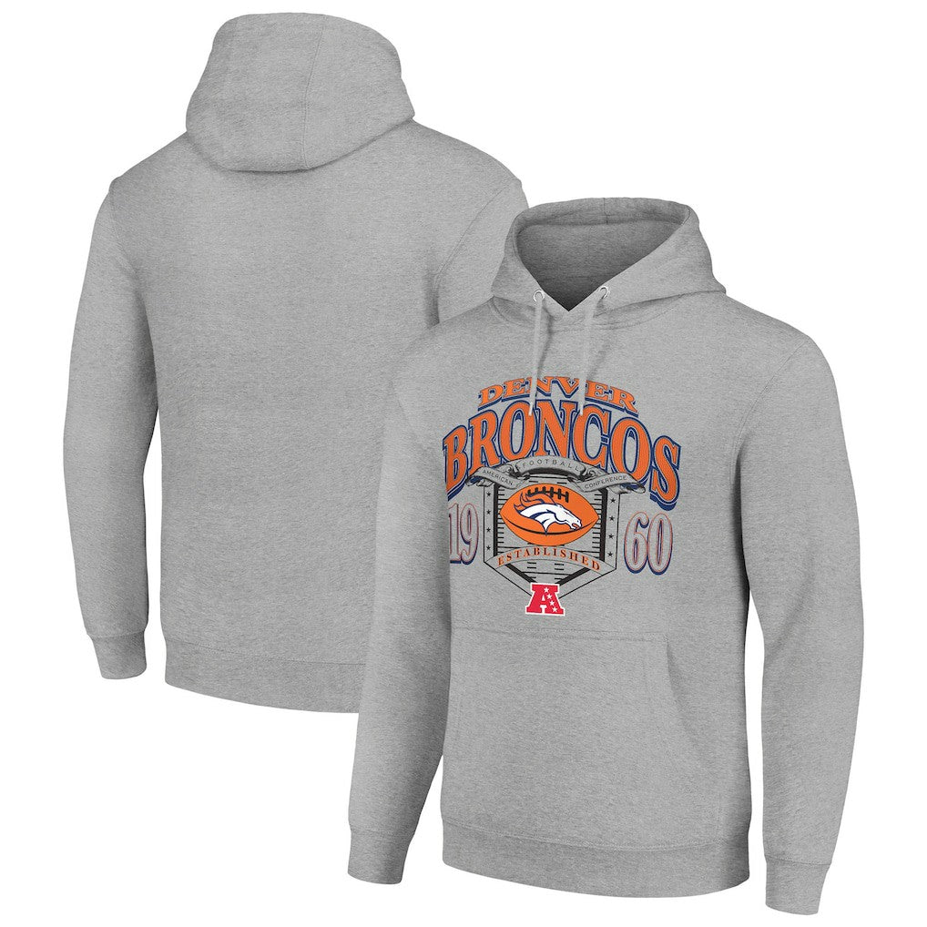 Denver Broncos Starter 80s Retro Pullover Hoodie | NFL Sale