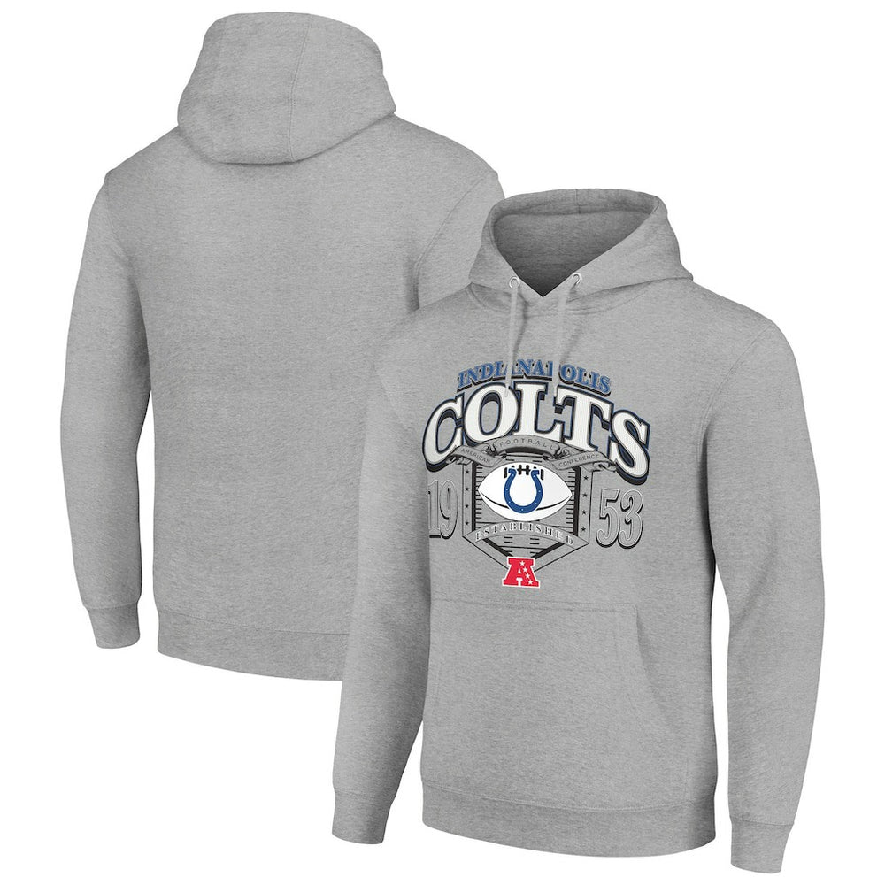 Indianapolis Colts Starter 80s Retro Pullover Hoodie | NFL Discount