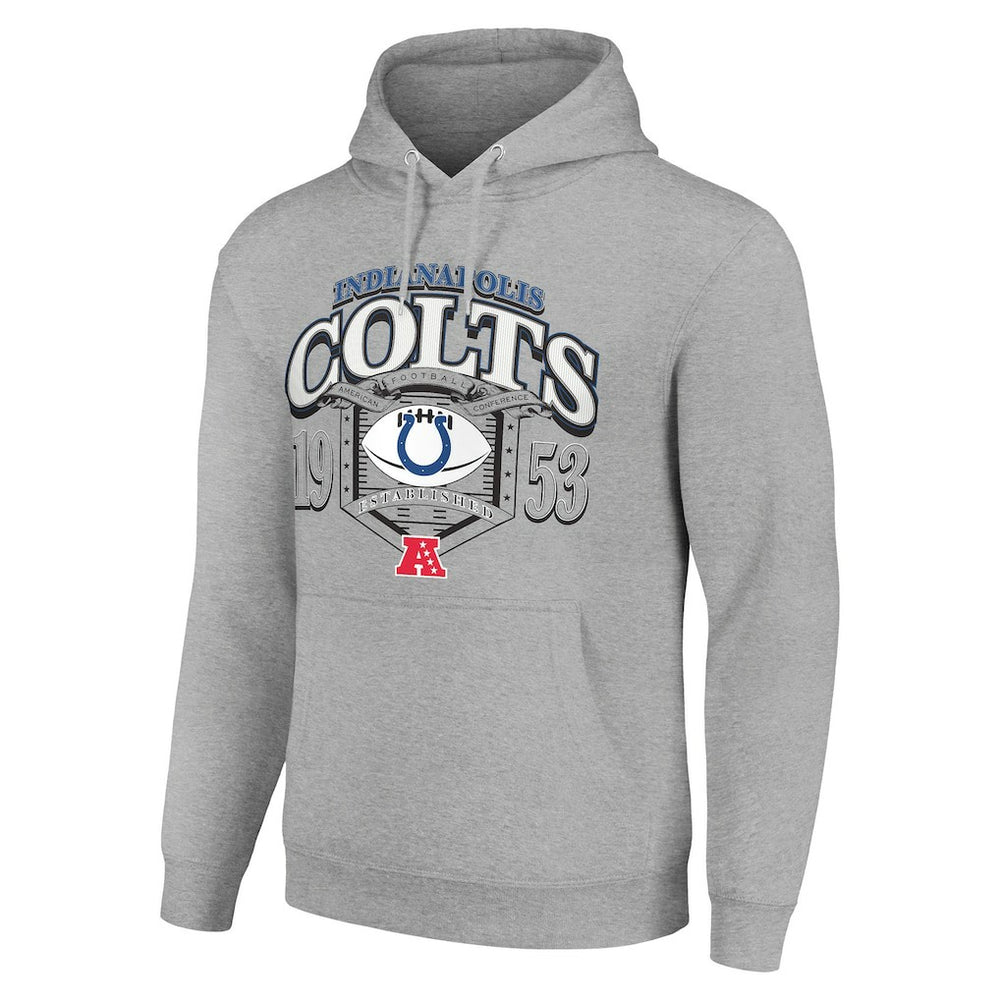 Indianapolis Colts Starter 80s Retro Pullover Hoodie | NFL Discount