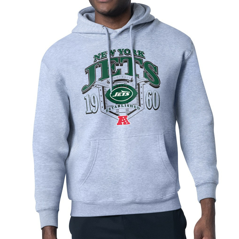 New York Jets Starter 80s Retro Pullover Hoodie | NFL Near me