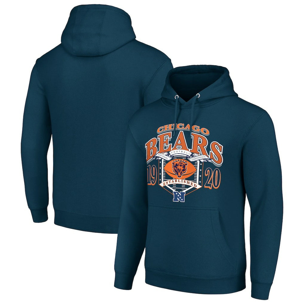 Chicago Bears Starter 80s Retro Pullover Hoodie | NFL Hot