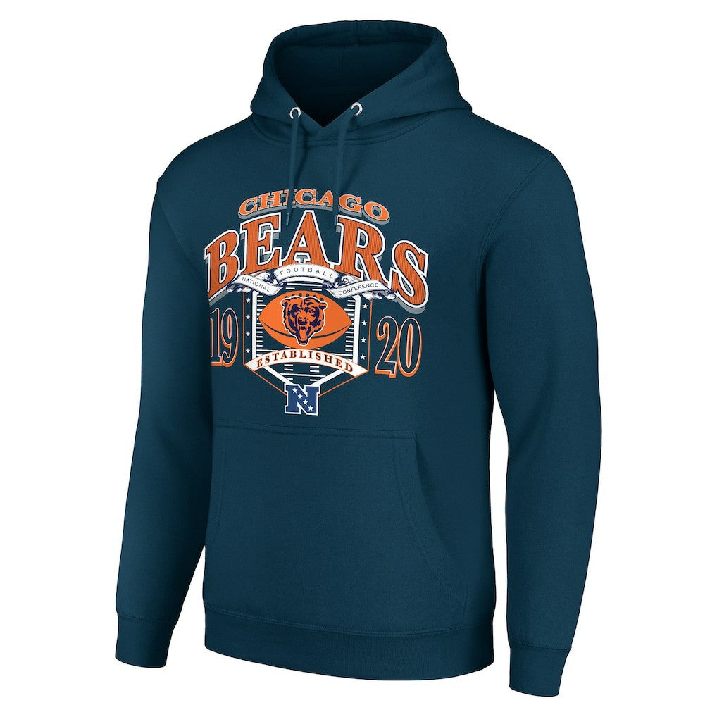 Chicago Bears Starter 80s Retro Pullover Hoodie | NFL Hot