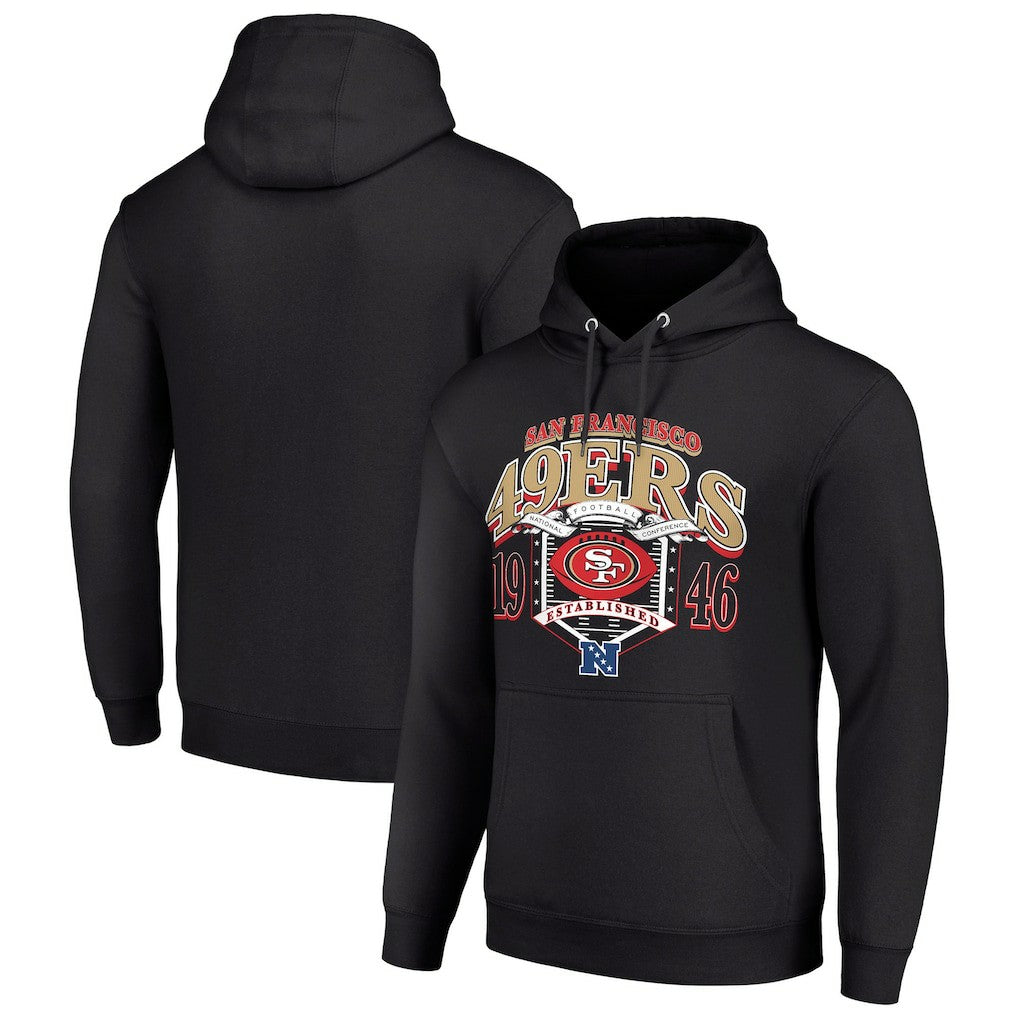 San Francisco 49ers Starter 80s Retro Pullover Hoodie | NFL Near me
