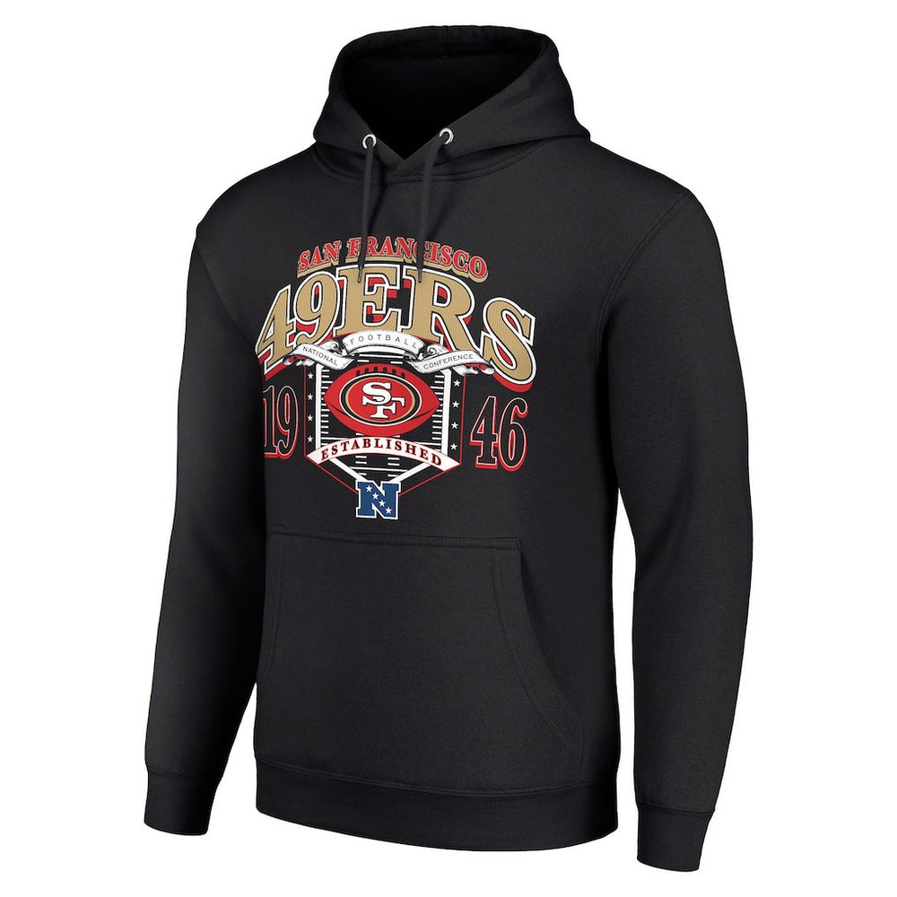 San Francisco 49ers Starter 80s Retro Pullover Hoodie | NFL Near me