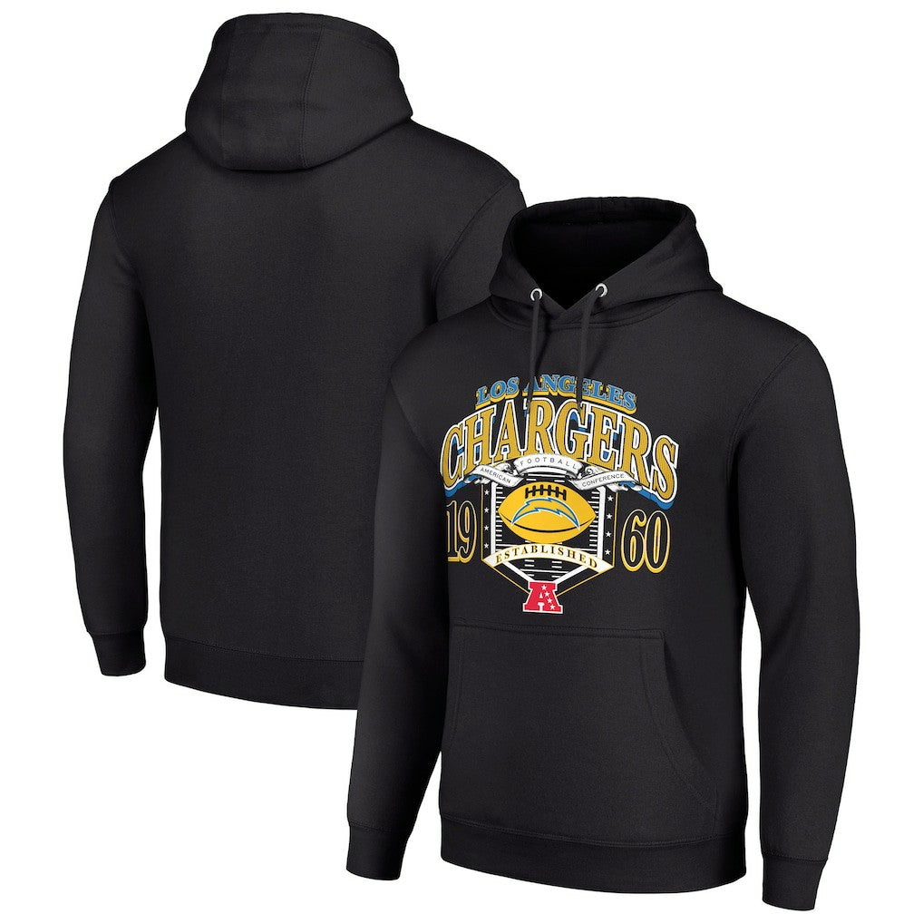 Los Angeles Chargers Starter 80s Retro Pullover Hoodie | NFL Hot