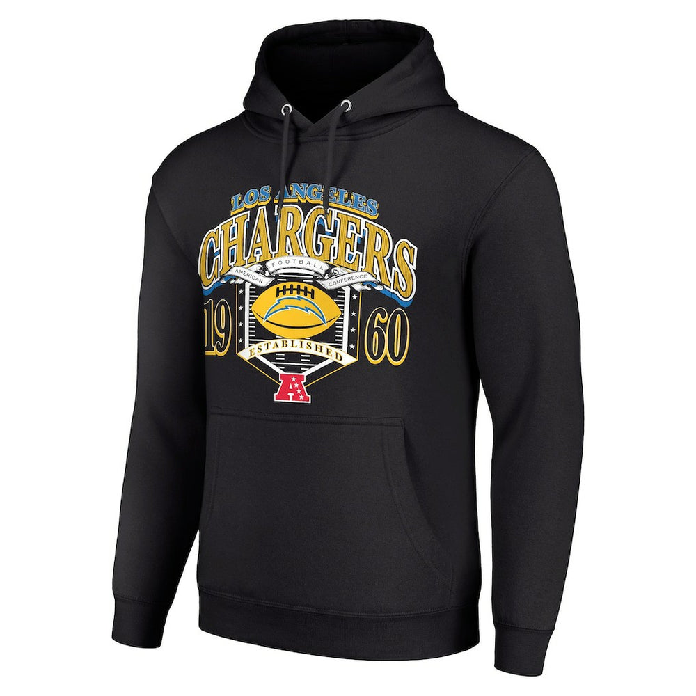 Los Angeles Chargers Starter 80s Retro Pullover Hoodie | NFL Hot