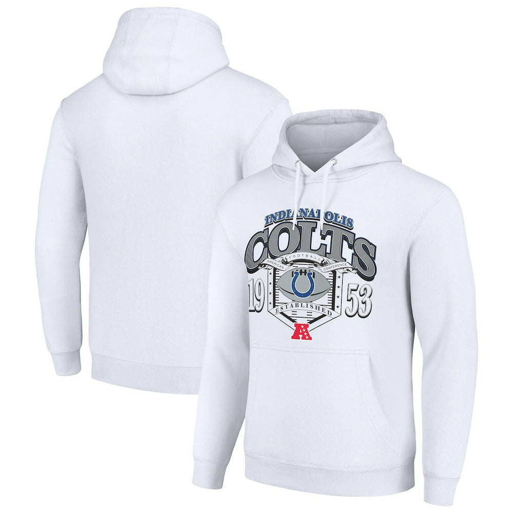 Indianapolis Colts Starter 80s Retro Pullover Hoodie | NFL Outlet