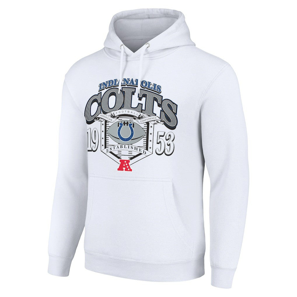 Indianapolis Colts Starter 80s Retro Pullover Hoodie | NFL Outlet