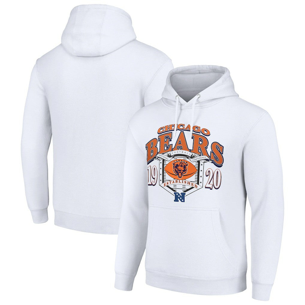 Chicago Bears Starter 80s Retro Pullover Hoodie | NFL Hot