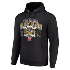 Baltimore Ravens Starter 80s Retro Pullover Hoodie | NFL Hot
