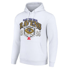 Baltimore Ravens Starter 80s Retro Pullover Hoodie | NFL Discount