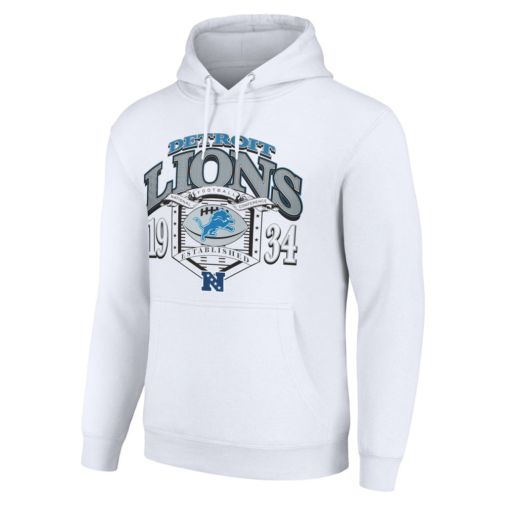 Detroit Lions Starter 80s Retro Pullover Hoodie | NFL US