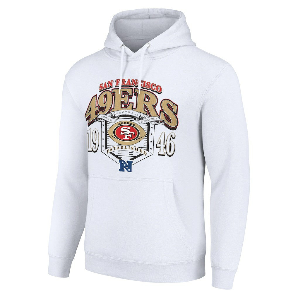San Francisco 49ers Starter 80s Retro Pullover Hoodie | NFL US