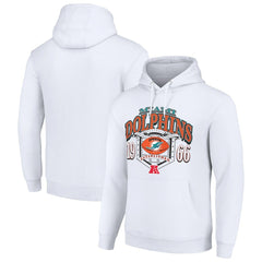 Miami Dolphins Starter 80s Retro Pullover Hoodie | NFL Discount