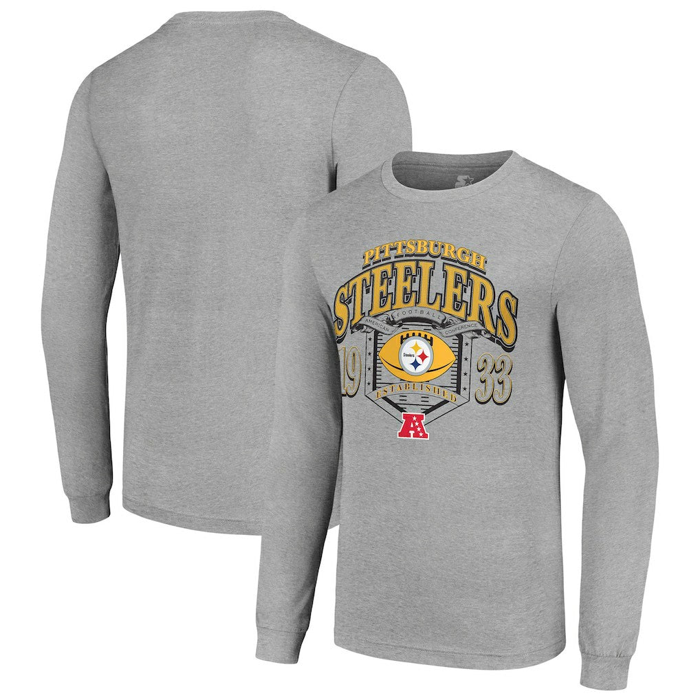 Pittsburgh Steelers Starter Retro Long Sleeve Graphic T-Shirt | NFL Online