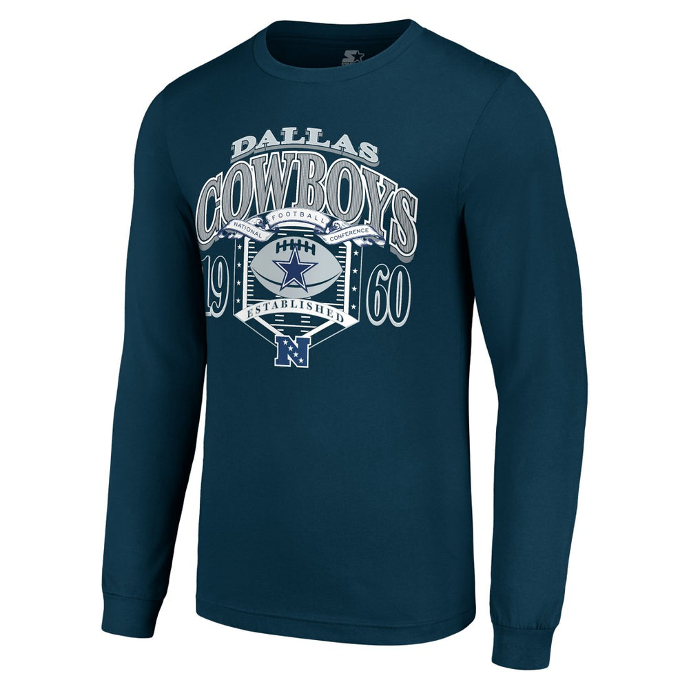 Dallas Cowboys Starter Retro Long Sleeve Graphic T-Shirt | NFL US