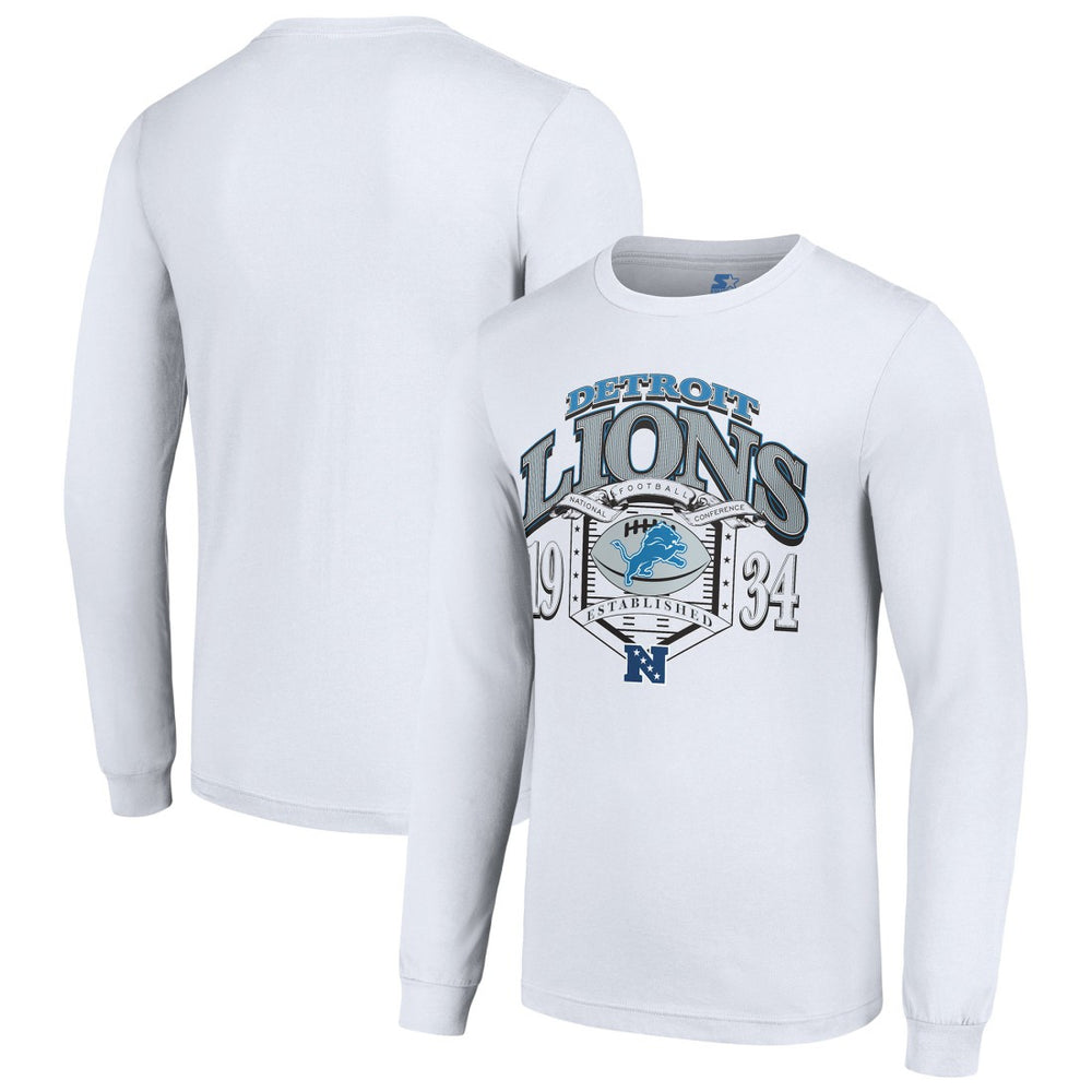 Detroit Lions Starter Retro Long Sleeve Graphic T-Shirt | NFL Near me
