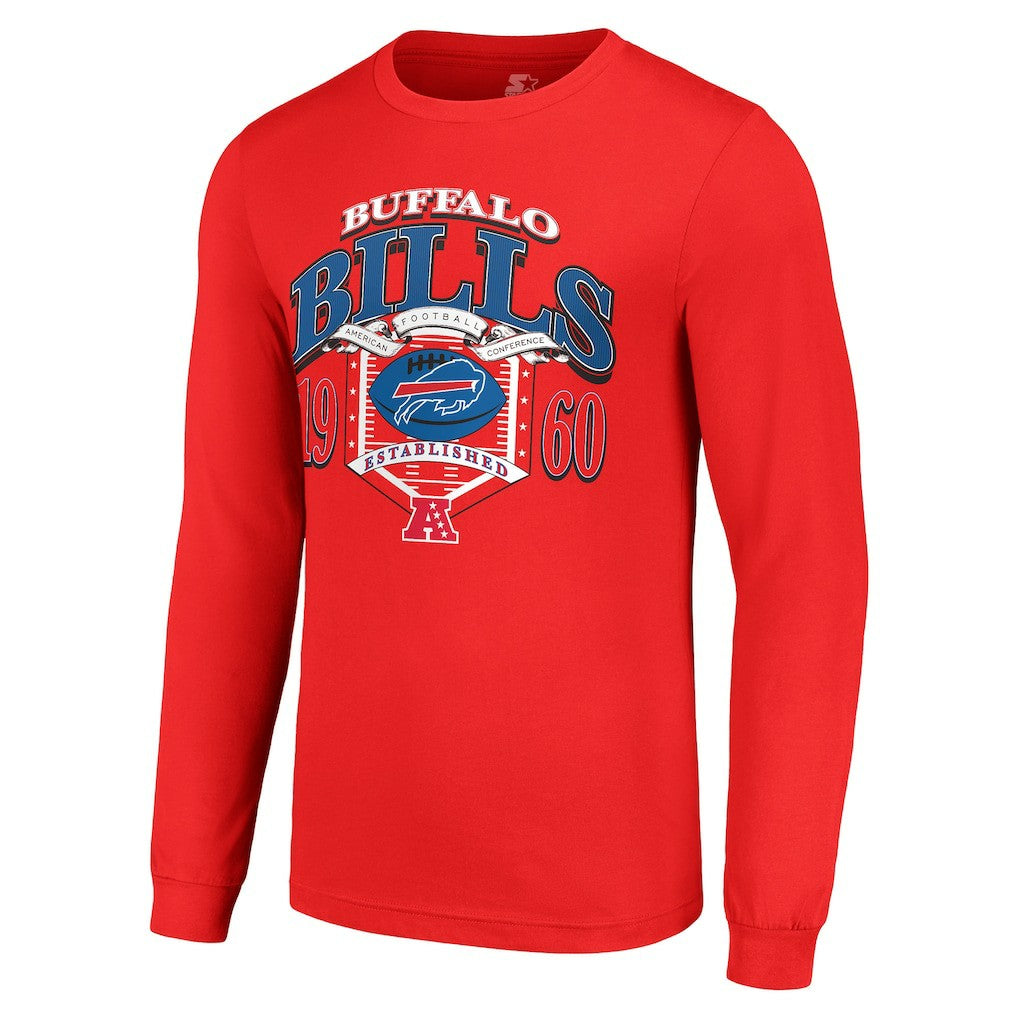 Buffalo Bills Starter Retro Long Sleeve Graphic T-Shirt | NFL On sale