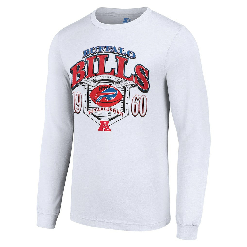 Buffalo Bills Starter Retro Long Sleeve Graphic T-Shirt | NFL Online