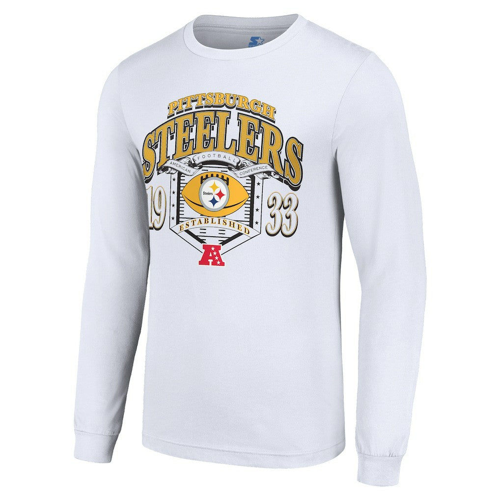 Pittsburgh Steelers Starter Retro Long Sleeve Graphic T-Shirt | NFL Near me