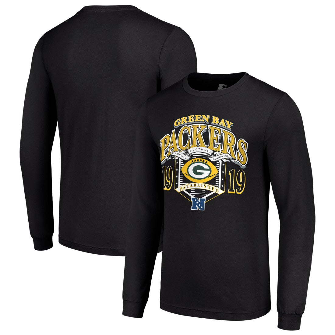 Green Bay Packers Starter Retro Long Sleeve Graphic T-Shirt | NFL US