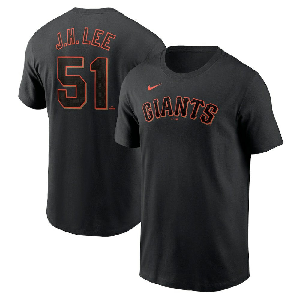 Jung Hoo Lee San Francisco Giants Nike  Fuse Name & Number T-Shirt – Black - MLB T-shirts