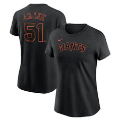 Jung Hoo Lee San Francisco Giants Nike Women's Cooperstown Collection Fuse Name & Number T-Shirt - MLB T-shirts