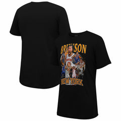 Black Jalen Brunson New York Knicks Stadium Essentials Unisex Player Crossroads T-Shirt | NBA