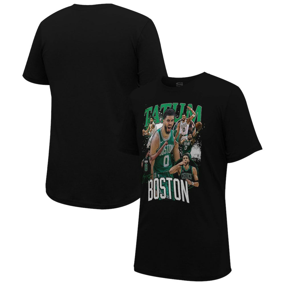 Black Jayson Tatum Boston Celtics Stadium Essentials Unisex Player Crossroads T-Shirt | NBA