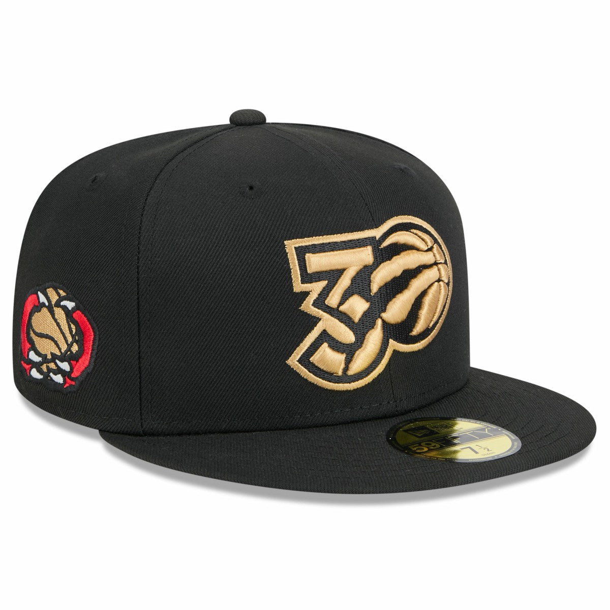 Black Toronto Raptors 2024/25 City Edition Alternate 59FIFTY Fitted Hat | NBA
