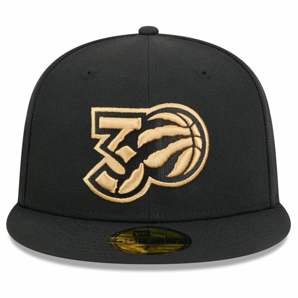 Black Toronto Raptors 2024/25 City Edition Alternate 59FIFTY Fitted Hat | NBA