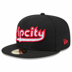 Black Portland Trail Blazers 2024/25 City Edition 59FIFTY Fitted Hat | NBA