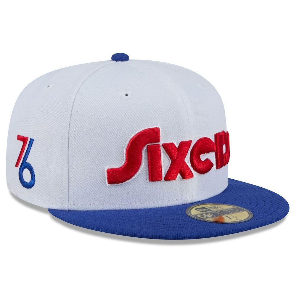 White Philadelphia 76ers 2024/25 City Edition 59FIFTY Fitted Hat | NBA