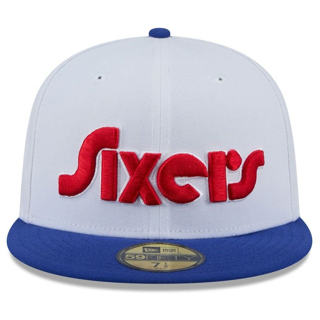 White Philadelphia 76ers 2024/25 City Edition 59FIFTY Fitted Hat | NBA